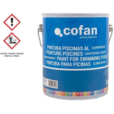 Pintura Piscinas Clorocaucho (azul 5 Kg) , Pintura Para Piscinas Fabricada En Base De Resinas Clorocaucho De Alta Calidad Que Proporcionan Una Mayor Resistencia Y Durabilidad - Cofan Pintura Piscinas Clorocaucho (azul 5 Kg) , Pintura Para Piscinas Fabricada En Base De Resinas Clorocaucho De Alta Calidad Que Proporcionan Una Mayor Resistencia Y Durabilidad - Cofan