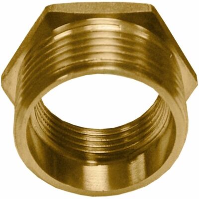 ALFA Reducción Hexagonal Latón 3/4 X 1/2" Alta Resistencia ALFA Reducción Hexagonal Latón 3/4 X 1/2" Alta Resistencia