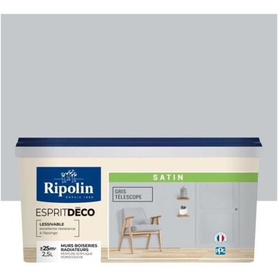 Pintura De Imprimación Ripolin Gris Satinado 2,5 L Pintura De Imprimación Ripolin Gris Satinado 2,5 L