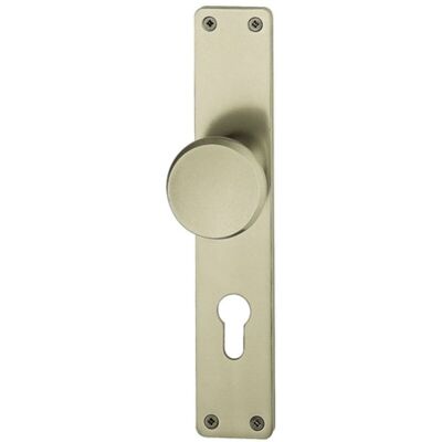 Hoppe Placa larga de aluminio 72mm - Placa de pomo para puertas Hoppe Placa larga de aluminio 72mm - Placa de pomo para puertas