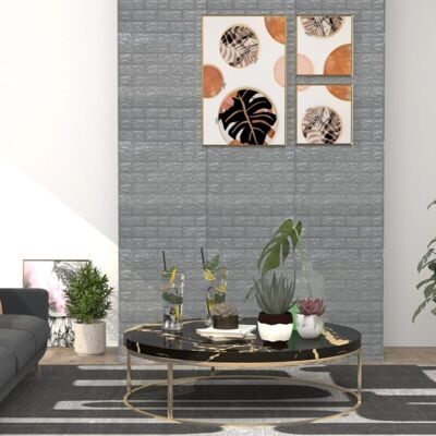 Papel Pintado Autoadhesivo Ladrillos 3d 20 Unidades Antracita Vidaxl Papel Pintado Autoadhesivo Ladrillos 3d 20 Unidades Antracita Vidaxl