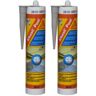 Set de 2 selladores de silicona Sika Sika sil Pool - Gris - 300ml - Gris