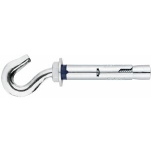 Index Anclaje Antirrotación Para Cargas Medianas - Gancho Forjado M8 X 60 Ø10 - Caja De 100 Index Anclaje Antirrotación Para Cargas Medianas - Gancho Forjado M8 X 60 Ø10 - Caja De 100