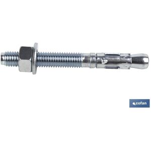 OTROS Anclaje Zincado M-10x100 - Carga Pesada para Concreto y Piedra OTROS Anclaje Zincado M-10x100 - Carga Pesada para Concreto y Piedra