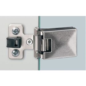 Hettich - Bisagra Para Puerta De Cristal Et 5150. Niquelada. Escarchado Hettich - Bisagra Para Puerta De Cristal Et 5150. Niquelada. Escarchado