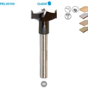 Fresa para bisagras de Leman - Carburo ø 35 mm, mango 10 mm Fresa para bisagras de Leman - Carburo ø 35 mm, mango 10 mm