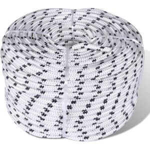 vidaXL Cuerda de barco poliéster 6 mm 500 m Blanco - Cuerda vidaXL Cuerda de barco poliéster 6 mm 500 m Blanco - Cuerda