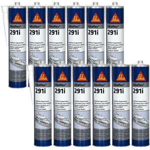 Sika Sellador Blanco 291i - Grado Marino - 12x300ml Sika Sellador Blanco 291i - Grado Marino - 12x300ml