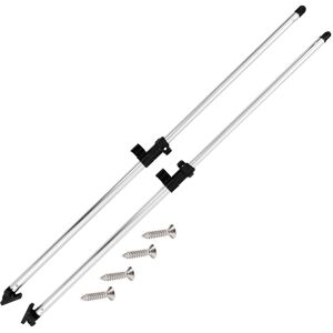 Postes De Soporte De Toldos Bimini Para Barcos 2 Uds Aluminio Vidaxl Postes De Soporte De Toldos Bimini Para Barcos 2 Uds Aluminio Vidaxl