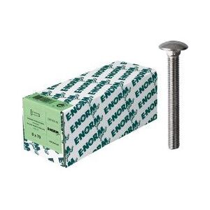 E-normpro - Tornillos De Cabeza Redonda Din 603 (similar) Con Cuello Cuadrado Sin Tuerca Prisionera Hexagonal, Acero Inoxidable A2 (tirafondos), M6 X 40 Hp (por 100) E-normpro - Tornillos De Cabeza Redonda Din 603 (similar) Con Cuello Cuadrado Sin Tuerca Prisionera Hexagonal, Acero Inoxidable A2 (tirafondos), M6 X 40 Hp (por 100)