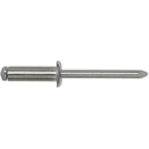 Gesipa - Remache Vastago De Mandril D X L 4 X 12 Mm Acero Inox 500 Pz Gesipa - Remache Vastago De Mandril D X L 4 X 12 Mm Acero Inox 500 Pz