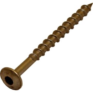 Tornillos de Madera Wolf AluPlus 2485016 - 8x120mm - Para Ganchos de Techo - 50 piezas Tornillos de Madera Wolf AluPlus 2485016 - 8x120mm - Para Ganchos de Techo - 50 piezas