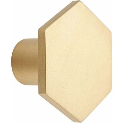 PENY 10 Pomos Para Muebles De Cocina, De Latón, Hexagonales, De 30 Mm. PENY 10 Pomos Para Muebles De Cocina, De Latón, Hexagonales, De 30 Mm.