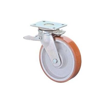 Rueda de acero pesado BS - 250mm, 1300kg Capacidad Rueda de acero pesado BS - 250mm, 1300kg Capacidad