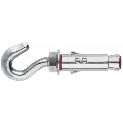 Index Anclaje Antirrotación Para Cargas Pesadas - Gancho - Zincado M12 X 75 Ø20 - Caja De 25 Index Anclaje Antirrotación Para Cargas Pesadas - Gancho - Zincado M12 X 75 Ø20 - Caja De 25