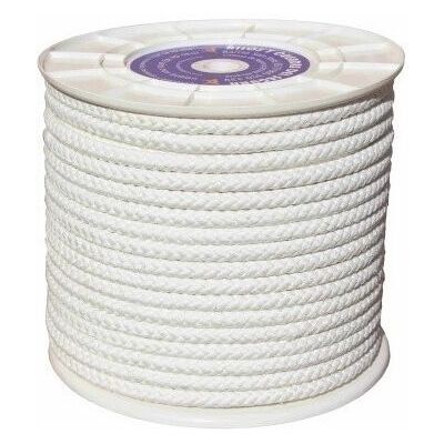 Cuerda Trenzada 12mm Nylon Blanco Mate Hyc 100 Mt Cuerda Trenzada 12mm Nylon Blanco Mate Hyc 100 Mt