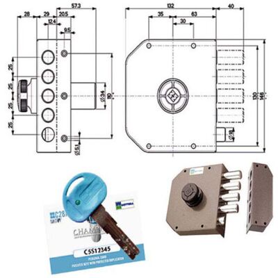 Cerradura Sic.semplice Sx Bomba 30611 Mottura Cerradura Sic.semplice Sx Bomba 30611 Mottura