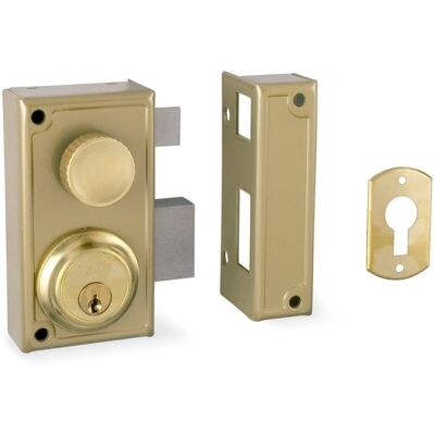 Cerradura Sobreponer N.34 70mm. Derecha Marca Jis Cerradura Sobreponer N.34 70mm. Derecha Marca Jis