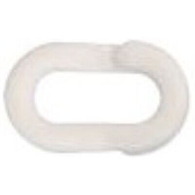 Cierre Para Cadenas De Plástico (pack De 5) Sekureco Blanco Cierre Para Cadenas De Plástico (pack De 5) Sekureco Blanco