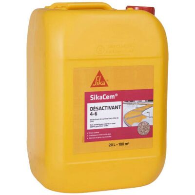 Sika - Desactivador De Superficies Cem - 4-6 - 20l Sika - Desactivador De Superficies Cem - 4-6 - 20l