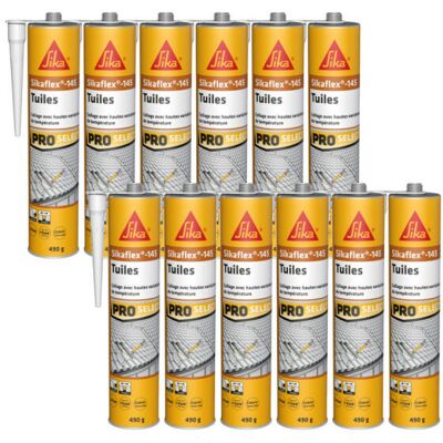 Sika - Juego De 12 Adhesivos Flexibles Para Baldosas Flex 145 - 490g Sika - Juego De 12 Adhesivos Flexibles Para Baldosas Flex 145 - 490g