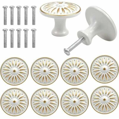 OEM Paquete De 10 Pomos Vintage Para Puertas De Cajones, Pomos Para Muebles, Pomos Redondos Para Cajones, Pomos De Latón Para Puertas, Tiradores Para Muebles Para Gabinetes, Cocinas, Habitaciones De Niños OEM Paquete De 10 Pomos Vintage Para Puertas De Cajones, Pomos Para Muebles, Pomos Redondos Para Cajones, Pomos De Latón Para Puertas, Tiradores Para Muebles Para Gabinetes, Cocinas, Habitaciones De Niños