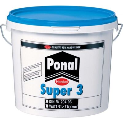 Pegamento para madera resistente al agua PONAL - 10kg - Uso interior/exterior Pegamento para madera resistente al agua PONAL - 10kg - Uso interior/exterior