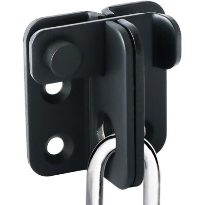 DPZO Cerradura Para Puerta Exterior, Pestillo Para Puerta Interior, Cerradura Para Portón Corredizo, Cerradura De Palanca Para Contraventana, Cerrojo Para Ventana, Armario Y Jardín, Acero Inoxidable Negro DPZO Cerradura Para Puerta Exterior, Pestillo Para Puerta Interior, Cerradura Para Portón Corredizo, Cerradura De Palanca Para Contraventana, Cerrojo Para Ventana, Armario Y Jardín, Acero Inoxidable Negro