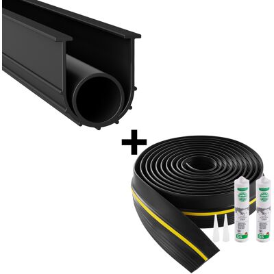 Mophorn Kit De Burletes Inferiores Y De Umbral Para Puertas De Garaje , 20 Pies, Burlete De Pvc Negro Para Puertas De Garaje Universales, Que Mejora La Resistencia A La Intemperie Mophorn Kit De Burletes Inferiores Y De Umbral Para Puertas De Garaje , 20 Pies, Burlete De Pvc Negro Para Puertas De Garaje Universales, Que Mejora La Resistencia A La Intemperie