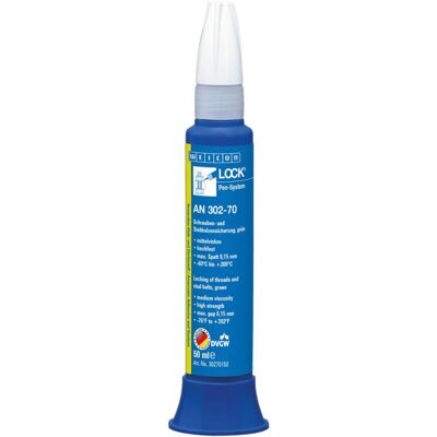 Weicon Weiconlock AN 302-70 Adhesivo de Bloqueo de Hilos - Alta Resistencia 50ml Weicon Weiconlock AN 302-70 Adhesivo de Bloqueo de Hilos - Alta Resistencia 50ml