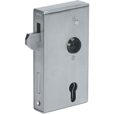 Caja De Bloqueo De Puerta Corredera 140snig V2a Din L / R Dimension A40xb94.5xc173mm Dornm.60mm Amf Caja De Bloqueo De Puerta Corredera 140snig V2a Din L / R Dimension A40xb94.5xc173mm Dornm.60mm Amf