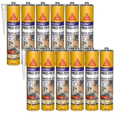 Juego De 12 Adhesivos Sika Sikaflex Pro 11 Fc Purform - Blanco - 300ml Juego De 12 Adhesivos Sika Sikaflex Pro 11 Fc Purform - Blanco - 300ml