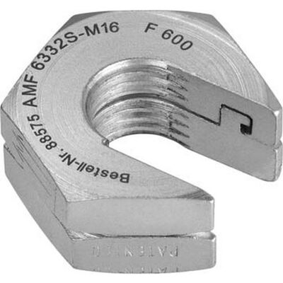 Amf - Tuerca De Fijación Rápido Sin Base, Agujero : M20, Lado E/planos 41 Mm, Altura 22,0 Mm, Peso : 85 G Amf - Tuerca De Fijación Rápido Sin Base, Agujero : M20, Lado E/planos 41 Mm, Altura 22,0 Mm, Peso : 85 G