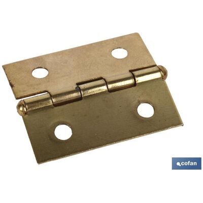 Cofan Bisagras de Latón y Hierro 40x35mm - Bisagras Cofan Bisagras de Latón y Hierro 40x35mm - Bisagras