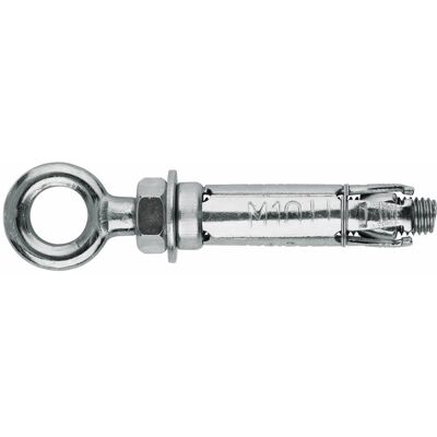 Index Anclaje De Aletas De Acero Para Cargas Pesadas - Perno - Zincado M12 X 80 Ø20 - Caja De 25 Index Anclaje De Aletas De Acero Para Cargas Pesadas - Perno - Zincado M12 X 80 Ø20 - Caja De 25