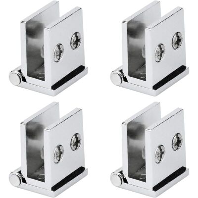 OEM Juego De 4 Bisagras Para Puertas De Cristal, Ángulo De Apertura De 0°, Bisagras De Sujeción Para Armarios De Cocina, Vitrinas Y Duchas, Para Cristal De 5 Mm De Grosor -crezuo OEM Juego De 4 Bisagras Para Puertas De Cristal, Ángulo De Apertura De 0°, Bisagras De Sujeción Para Armarios De Cocina, Vitrinas Y Duchas, Para Cristal De 5 Mm De Grosor -crezuo