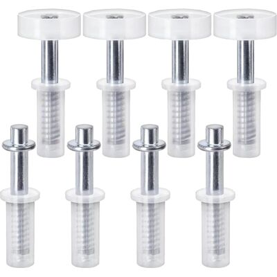 OEM Juego De 8 Pivotes De Bisagra, Rueda Guía Superior, Kit De Herrajes Para La Instalación De Pivotes Superiores En Armarios, Roperos Y Puertas, Bisagras De Doble Hoja. OEM Juego De 8 Pivotes De Bisagra, Rueda Guía Superior, Kit De Herrajes Para La Instalación De Pivotes Superiores En Armarios, Roperos Y Puertas, Bisagras De Doble Hoja.