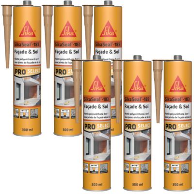 Sika Sellador de Poliuretano 2 en 1 Fachada y Suelo - Tono Piedra - 300ml Sika Sellador de Poliuretano 2 en 1 Fachada y Suelo - Tono Piedra - 300ml