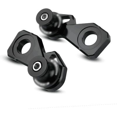 FOCTRO Tornillos Diabolo M8 De 8 Mm + Bloque De Ajuste De Cadena Para Cb650r (negro) FOCTRO Tornillos Diabolo M8 De 8 Mm + Bloque De Ajuste De Cadena Para Cb650r (negro)