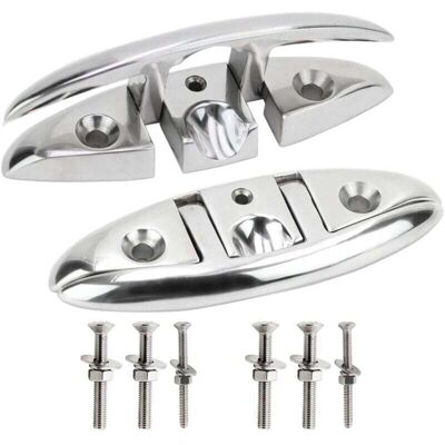 DPZO Abrazadera Plegable De 5 Pulgadas Fabricada En Acero Inoxidable 316 Para Cuerda Marina, Abrazadera Reversible Para Andamios, Adecuada Para Barcos, Kayaks Y Decoración, Incluye Accesorios De Montaje. DPZO Abrazadera Plegable De 5 Pulgadas Fabricada En Acero Inoxidable 316 Para Cuerda Marina, Abrazadera Reversible Para Andamios, Adecuada Para Barcos, Kayaks Y Decoración, Incluye Accesorios De Montaje.
