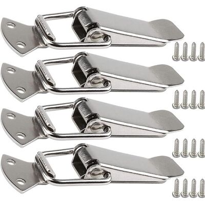 OEM Cerraduras Para Muebles,10 Piezas De Cerraduras De Tensión De Acero Inoxidable Con Tornillos,cerraduras De Palanca De 56 Mm,cerraduras De Resorte OEM Cerraduras Para Muebles,10 Piezas De Cerraduras De Tensión De Acero Inoxidable Con Tornillos,cerraduras De Palanca De 56 Mm,cerraduras De Resorte