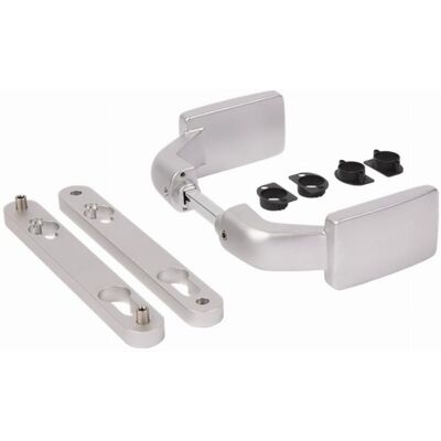 Locinox Kit maniglia - Aluminio, 8 mm, 92 mm - Kit de Manillas Locinox Kit maniglia - Aluminio, 8 mm, 92 mm - Kit de Manillas