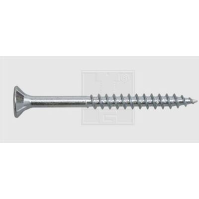 Tornillo de madera SWG 17602610010 - Acero zincado 6x100mm - Cabeza avellanada Tornillo de madera SWG 17602610010 - Acero zincado 6x100mm - Cabeza avellanada