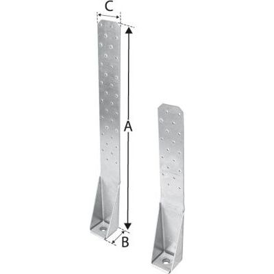 SIMPSON STRONG TIE - Anclaje para estructura ósea vertical Htt5 SST - 10 unidades SIMPSON STRONG TIE - Anclaje para estructura ósea vertical Htt5 SST - 10 unidades