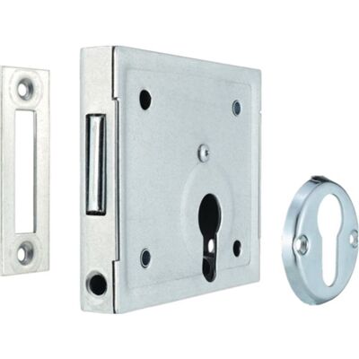 Bever Modelo 150 Pz D60 Cerradura de puerta zincada - Cerradura Bever Modelo 150 Pz D60 Cerradura de puerta zincada - Cerradura