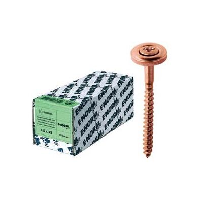 Tornillo para madera recubierto de cobre - PZD 4,5x25 - 100 uds Tornillo para madera recubierto de cobre - PZD 4,5x25 - 100 uds