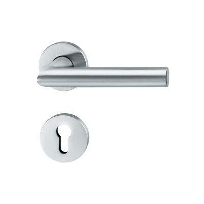 Juego de Manijas de Puerta de Acero Inoxidable FSB con Knob - Redondo, Izquierda/Derecha, 55mm Juego de Manijas de Puerta de Acero Inoxidable FSB con Knob - Redondo, Izquierda/Derecha, 55mm