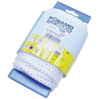 Posamo Cuerda de polipropileno 8mm x 15m Blanca - Cuerda Posamo Cuerda de polipropileno 8mm x 15m Blanca - Cuerda