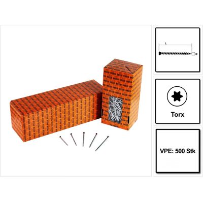 Tornillo de madera HECO UNIX-top 3,5x 50 Galvanizado - Tornillo para madera Tornillo de madera HECO UNIX-top 3,5x 50 Galvanizado - Tornillo para madera