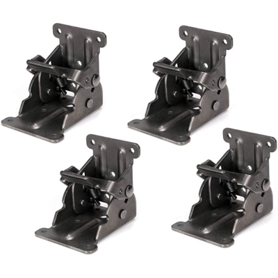 OEM 4 Piezas De Bisagras Plegables Autoblocantes De 90°, Soporte Plegable, Soporte De Estante De Placa De Acero Plegable Para Mesa De Trabajo Con Cerradura, Mesa Extensible OEM 4 Piezas De Bisagras Plegables Autoblocantes De 90°, Soporte Plegable, Soporte De Estante De Placa De Acero Plegable Para Mesa De Trabajo Con Cerradura, Mesa Extensible